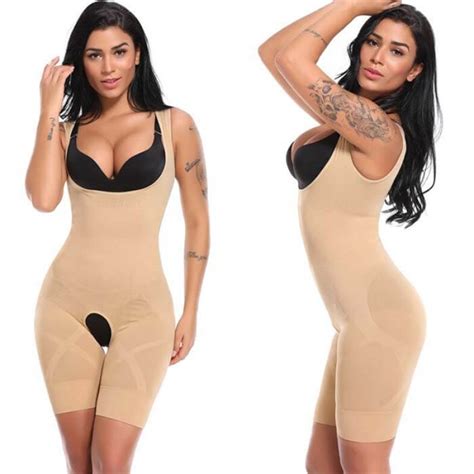 Комбидресс женский Slim Shapewear телесный, размер S/M. Корректирующее ...