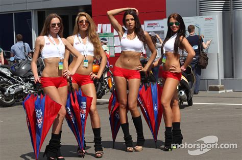 Liqui Moly girls at Moscow