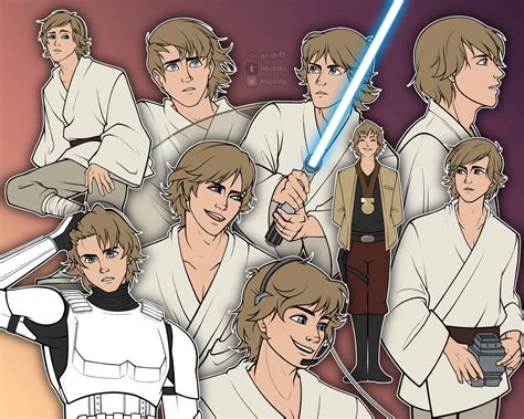 Episode IV: Luke Skywalker by Fayolinn on DeviantArt