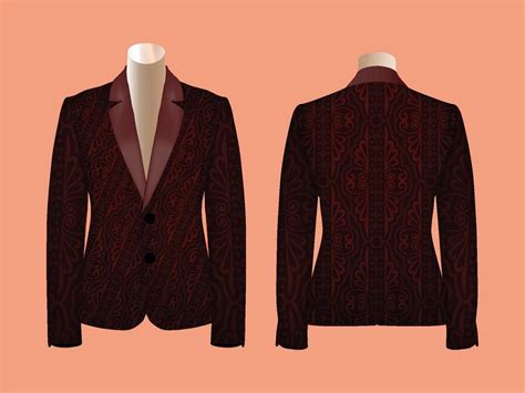 Vector Decorative Blazer Design 3418888 Vector Art at Vecteezy
