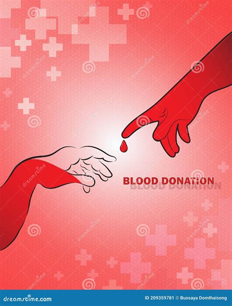 Blood Donation Design. Creative Donor Poster. Blood Donor Banner. Red ...