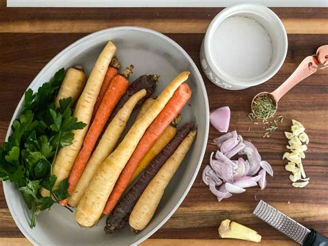 Simple Oven Roasted Ginger Carrots - Nicole's Tasting Spoon