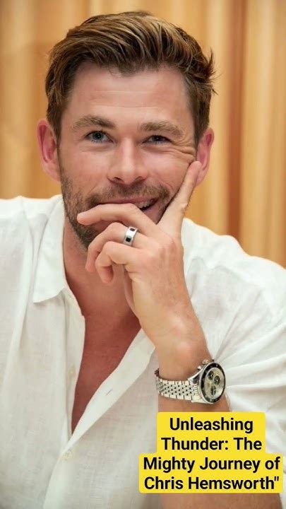 Unveiling The Charismatic Journey Of Chris Hemsworth