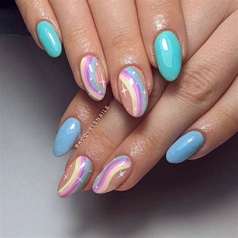 Pastel Rainbow Nails: 30 Dreamy Designs You Need To Try - Nail Designs ...