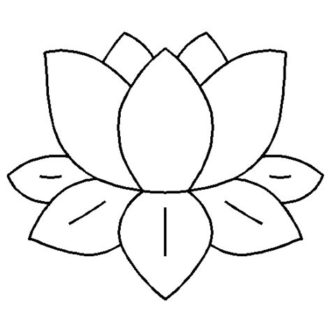 Lilly Outline - ClipArt Best