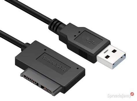 Adapter PC 6P + 7P USB 2.0 CD DVD SATA kabel dysku PC Laptop Bydgoszcz ...