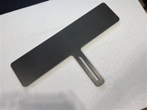 large steel tool rest