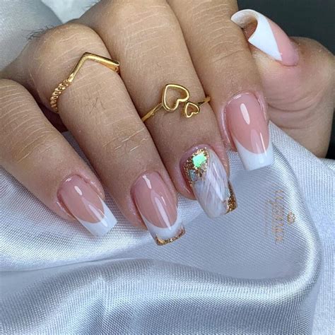 Unhas Com Francesinha Decorada