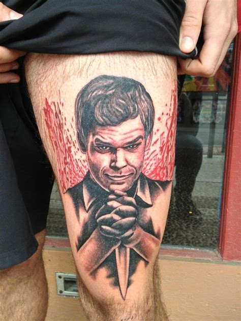 My friend's dexter tattoo : r/Dexter