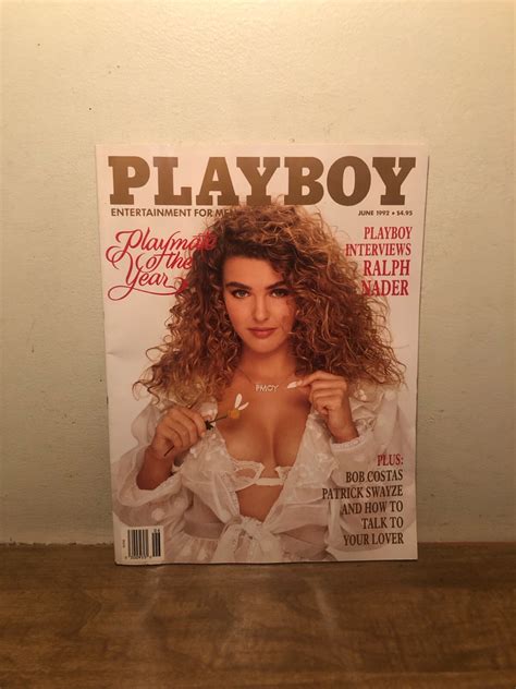 Playboy June 1992 Playmate Of The Year Centerfold Intact | eBay
