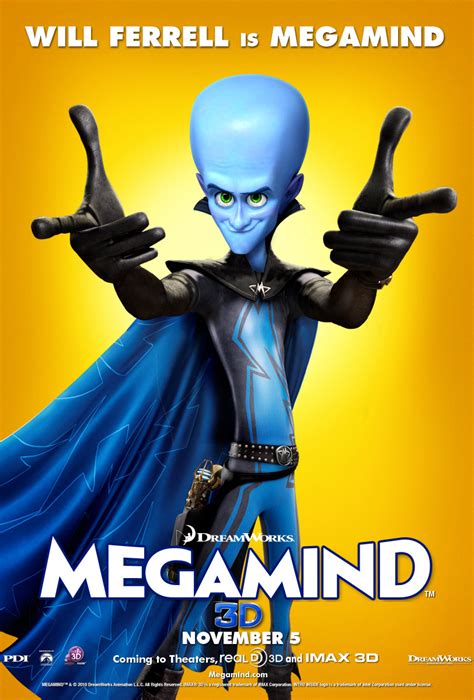 Megamind Movie Poster Desktop Wallpaper