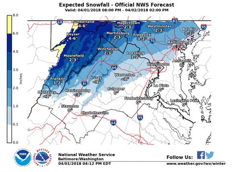 Winter Weather Advisory Issued For Multiple Maryland Counties | Bel Air ...