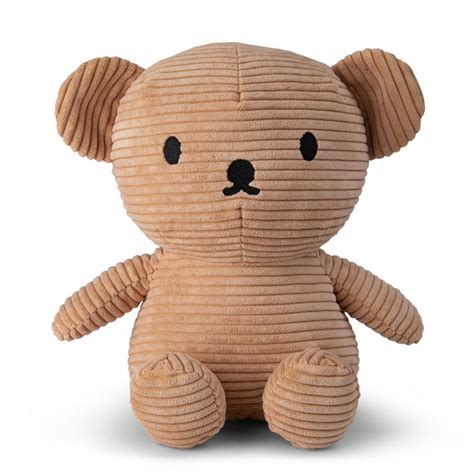 miffy boris bear corduroy beige soft toy  party cupboard