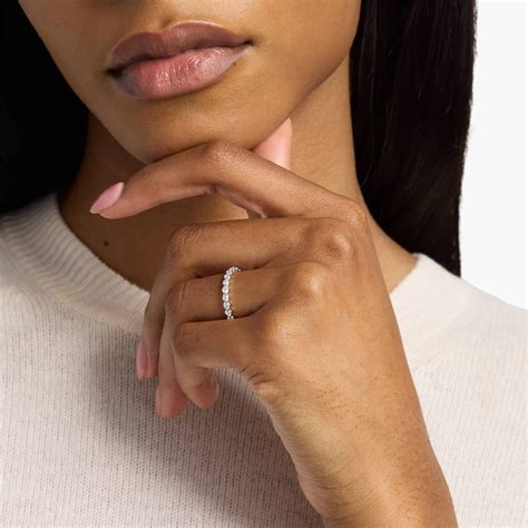 Floating Diamond Wedding Ring In 14K Rose Gold (1/2 Ct. tw. - H-I / SI1