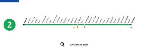 toronto subway   bloor danforth map map  toronto subway