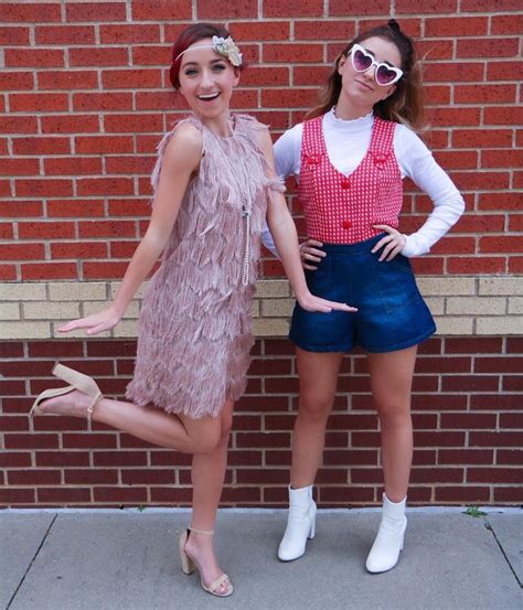 decades day | Spirit week outfits, Decades day outfits, Brooklyn and bailey