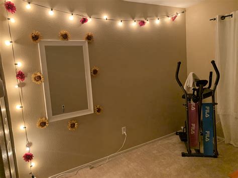 Cozy Exercise Room Inspiration