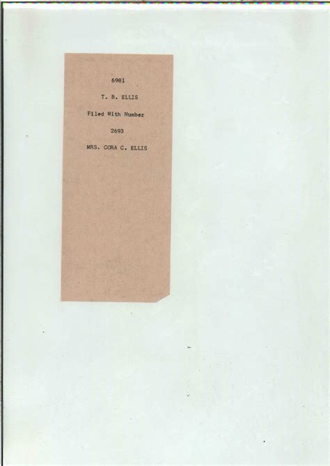 Florida Memory • ELLIS, Thomas Benton