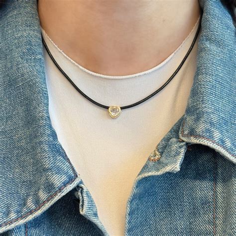 Margot Diamond Heart Necklace | Stephanie Gottlieb