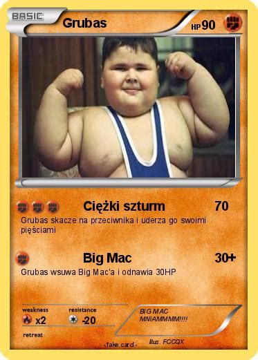 Pokémon Grubas 10 10 - Ciężki szturm - Twoja własna karta pokemon