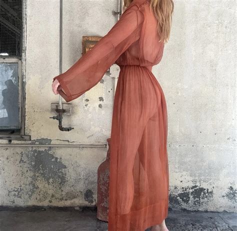 Vintage Sheer Chiffon