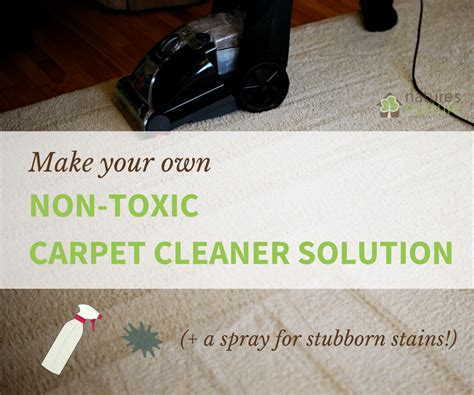 Homemade Carpet Cleaner Solution and Spray for Tough Stains - Nature's ...