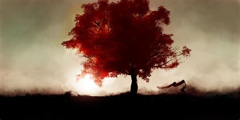 The Red Tree by TheFishyOne on Newgrounds