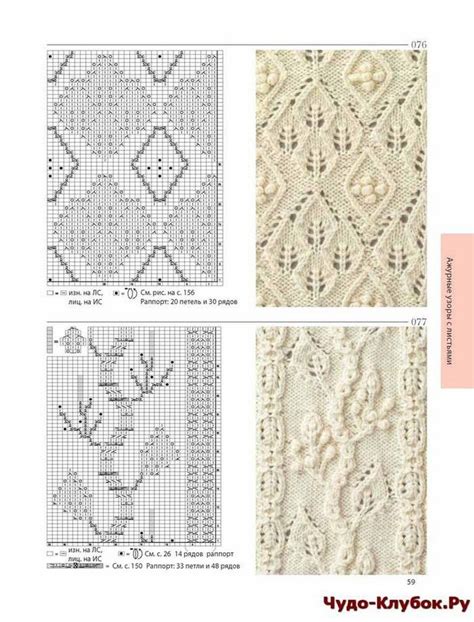 спицами Японские 3 | Knitting stitches tutorial, Knitting charts ...