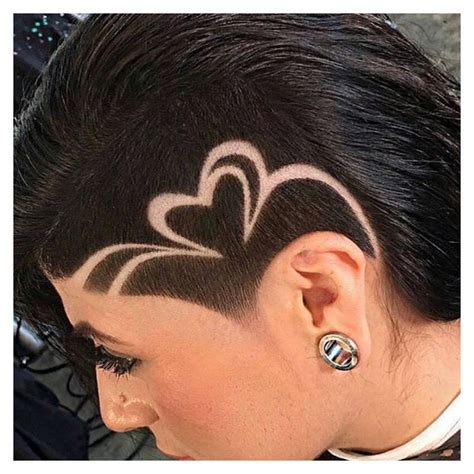 Desenho Em Cabelo Feminino