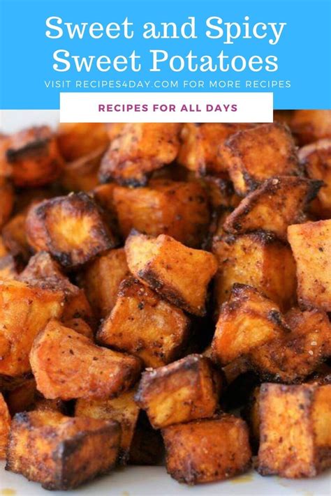 sweet  spicy sweet potatoes