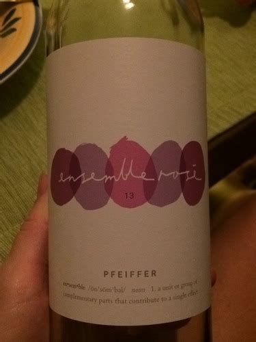 Pfeiffer Wines Ensemble Rosé | Vivino Australia