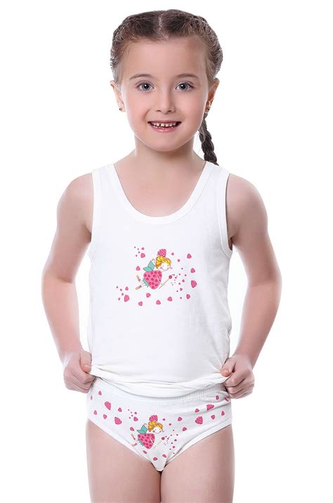 Комплект для девочки Iki yildiz 6592080 белый купить оптом в HappyWear.ru