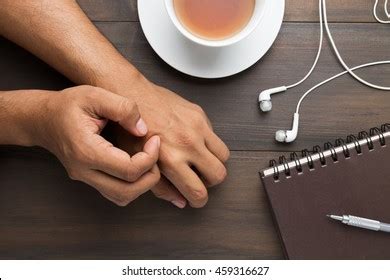 Man Scratch Itch Hand Arm Itching Stock Photo 459316627 | Shutterstock