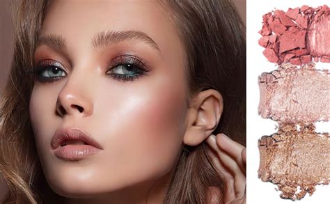 FOCALLURE 3 in 1 Blush and Highlighter Palette #03 - Cruelty-Free Matte ...