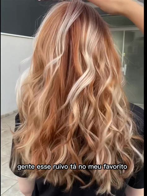 Pintar O Cabelo De Ruivo - Cabelo Ruivo Com Mechas Roxas COMO PINTAR O CABELO DE RUIVO EM CASA