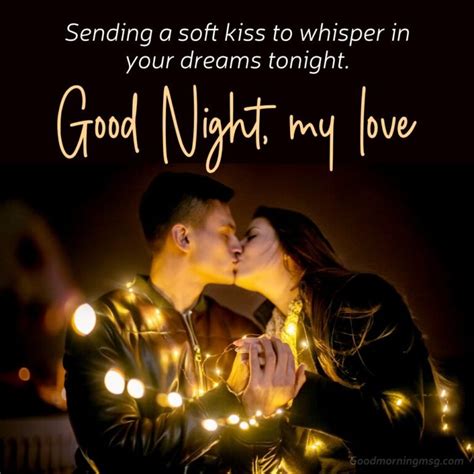 romantic good night kiss love images goodmorningmsgcom