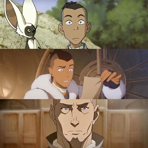 transformasi karakter  dunia avatar   airbender bikin
