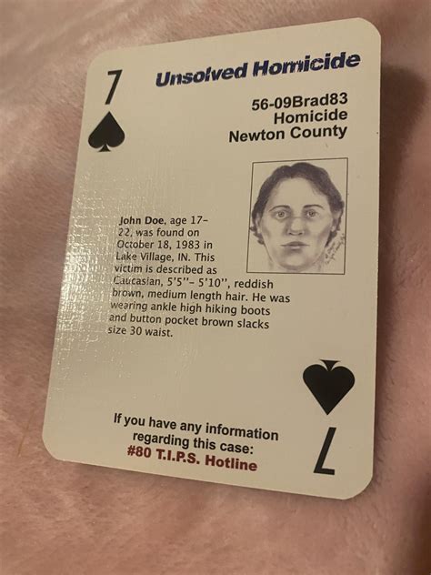 Physical Doe Media - Indiana Prison Playing Cards : r/gratefuldoe