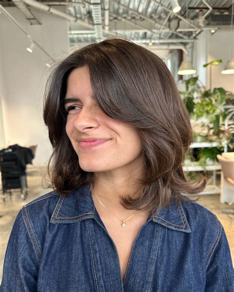 Um Long Bob With Face Framing Layers Straight Hair - Infoupdate.org