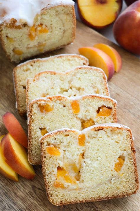 peach bread quick  easy  bread lady
