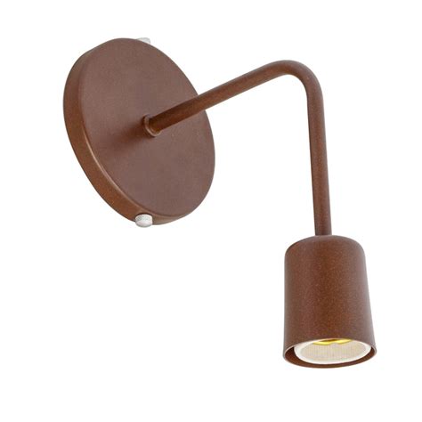 Arandela de Parede Interna IP20 Single Luz Vita Marrom | Leroy Merlin