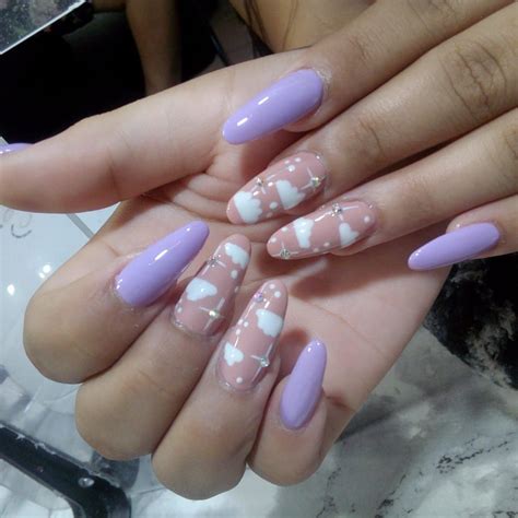 Detalle 22+ imagen uñas acrilicas de color lila - Thptnganamst.edu.vn