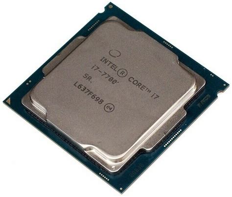 Процессор Intel Core I7-7700 Lga1151 4 X 3600 Мгц Купить В Москве За ...