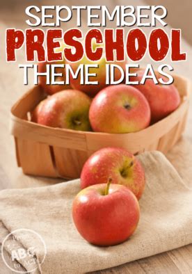 September Preschool Themes - From ABCs to ACTs