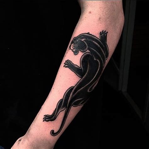 Tattoo De Pantera Negra