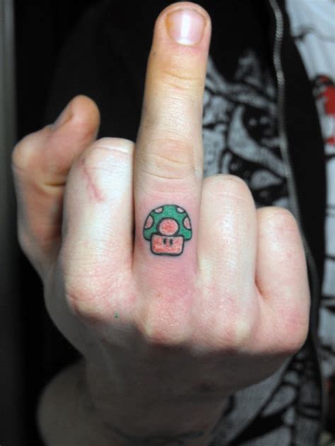 Middle Finger Tattoos Designs, Ideas and Meaning - Tattoos For You