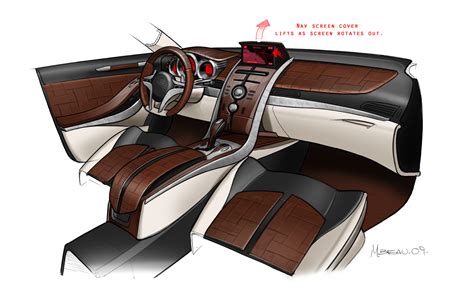 Automotive Interiors by Marc Beauregard at Coroflot.com