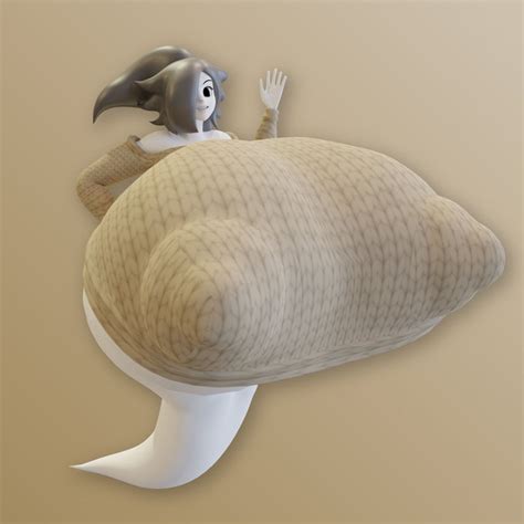 SmutBase • Spooki The Busty Ghost Aunt [Hyper Breast Model
