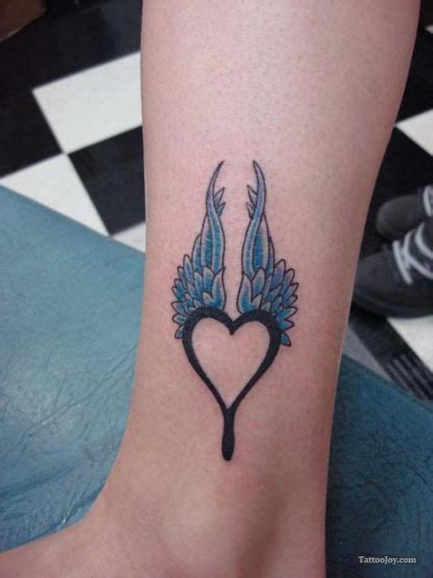 37 Heart Ankle Tattoo ideas | ankle tattoo, tattoos, heart tattoo