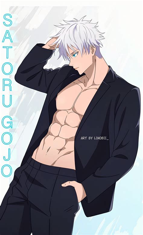 GOJO SATORU ☆ | Dibujo de cuerpo de anime, Dibujos bonitos, Ilustración